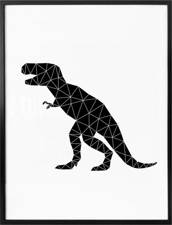 Actual product image Trenddeko Geometric Dinosaur T-Rex (30 x 40 cm)