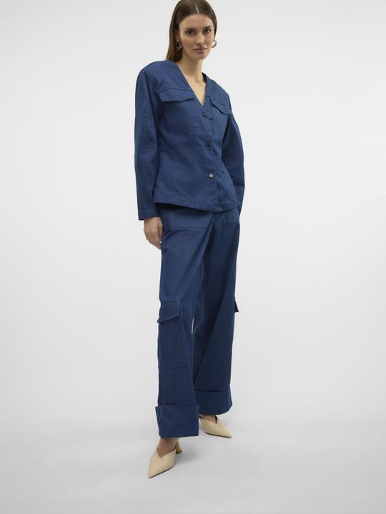 Produktbild Vero Moda VMCARLA Hohe Taille Cargohose Hose (L)