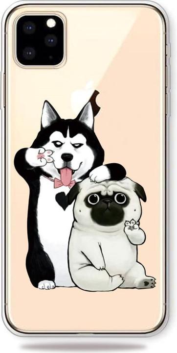 Produktbild Ueli Express iPhone 11 Pro Max Super Slim Gummi Hülle TPU Coole Hunde (Apple iPhone 11 Pro Max)