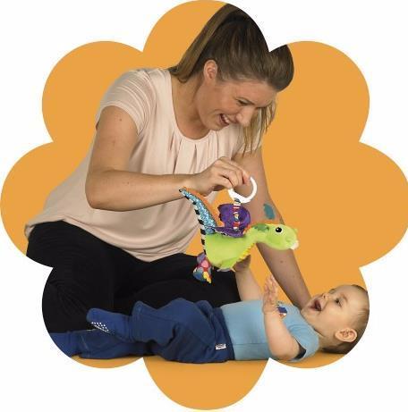 Actual product image Tomy Lamaze Flip Flap Dragon