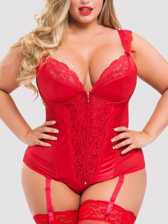 Produktbild Lovehoney Treasure Me Corsagen-Set (lila) (M)