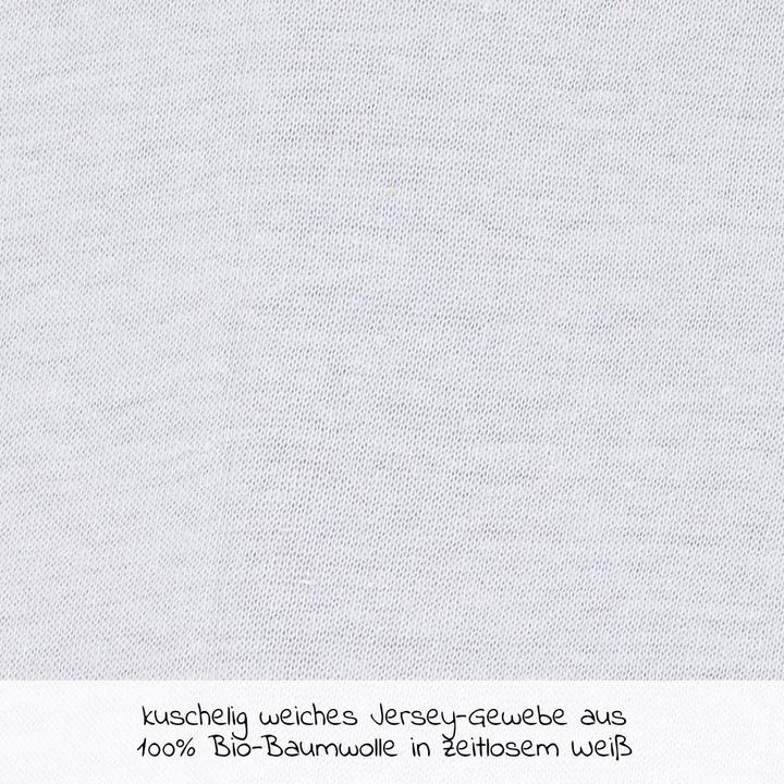 Actual product image Alvi Fitted sheet Fitted sheet made of organic cotton for small mattresses (40 x 90 cm)