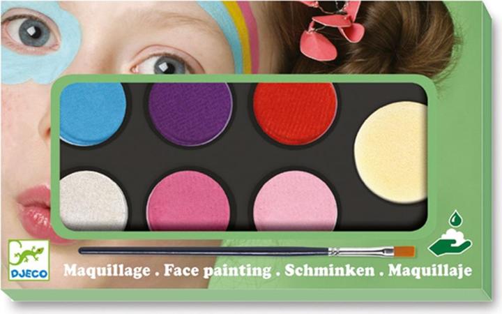Actual product image Djeco Body Art 6 Colors Sweet