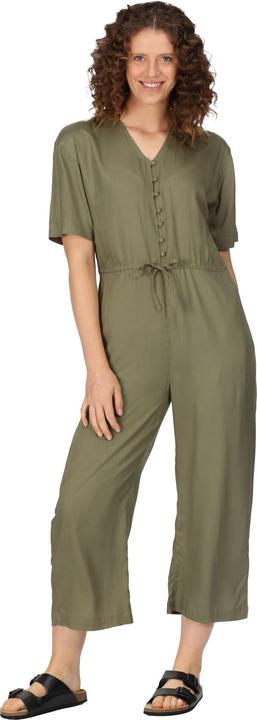 Produktbild Regatta WomensLadies Streap Lightweight Button Front ShortSleeved Jumpsuit (38 D)