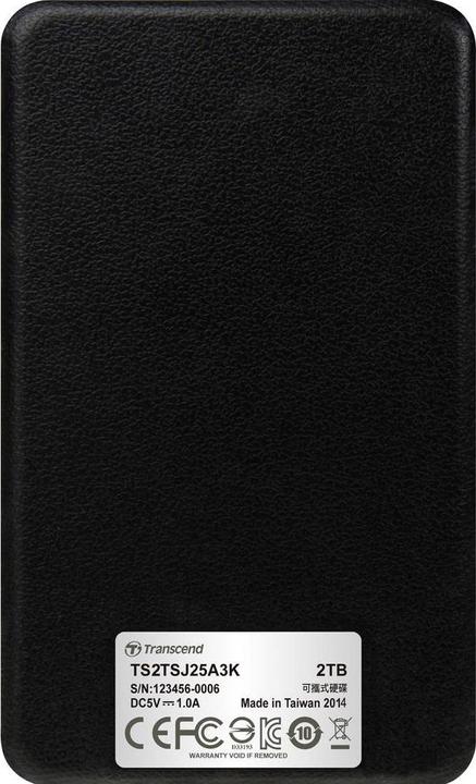 Produktbild Transcend StoreJet 25A3 (2 TB)