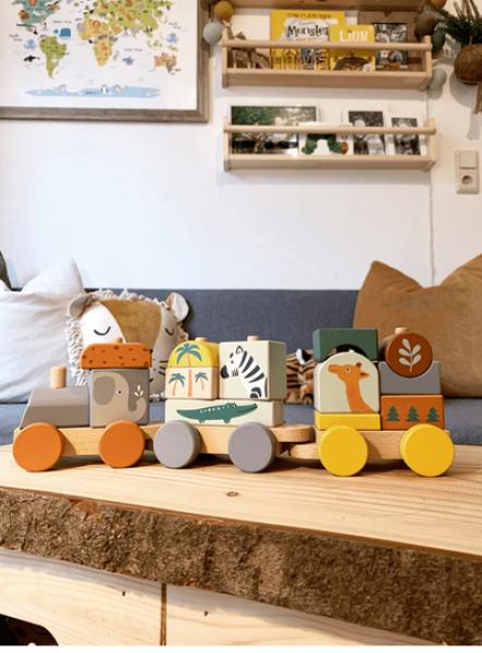 Produktbild small foot Holzzug Safari