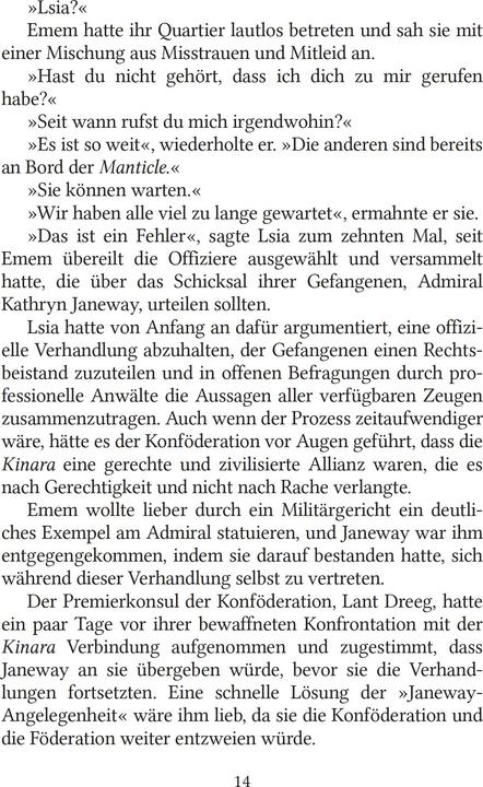 Produktbild Star Trek - Voyager 11: Sühne (Deutsch, Kirsten Beyer, 2018)
