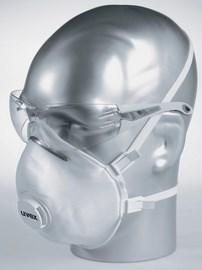 Actual product image Uvex Safety Fine dust mask with valve FFP3 (FFP3, 3 x)