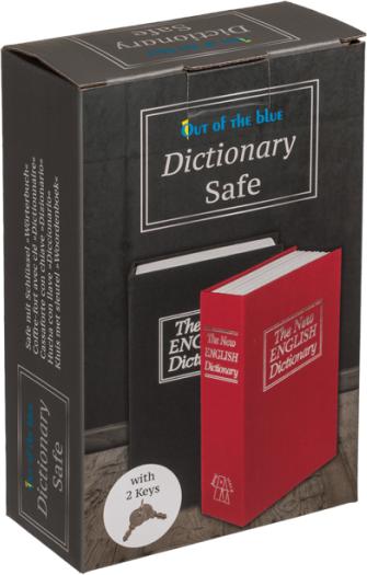 Actual product image Ootb Safe key in dictionary (18 x 12 x 10 cm)