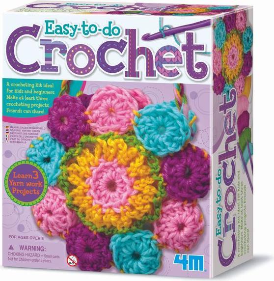 Actual product image 4M Crochet Art