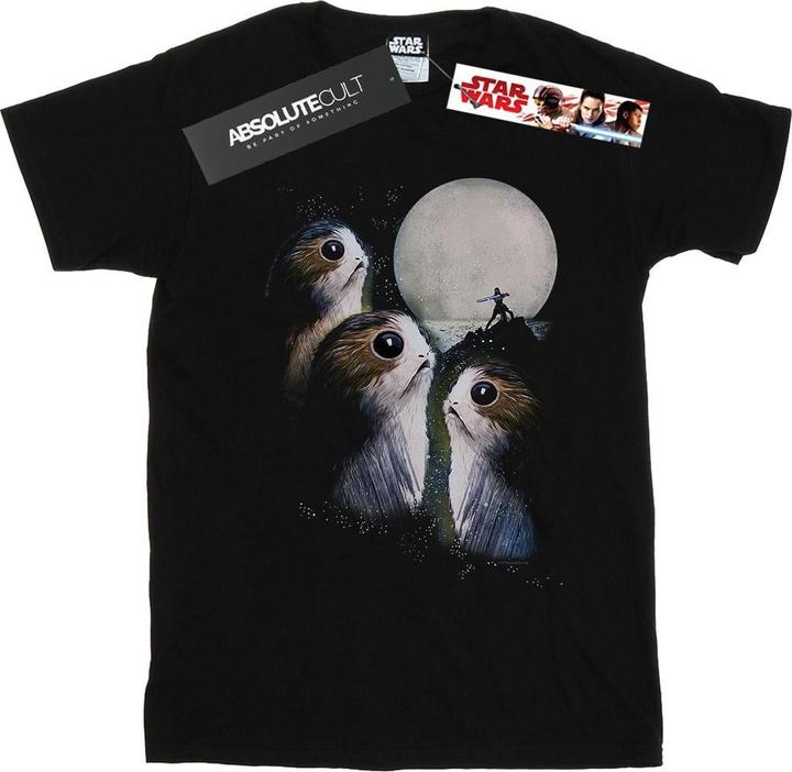Star Wars The Last Jedi Porgs Sunset TShirt (M)