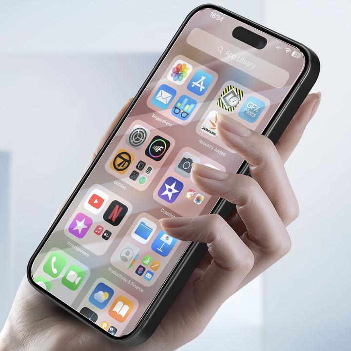 Immagine prodotto Mayaxess Pellicola CrystalGuard (1 Pezzo/i, Apple iPhone 15)