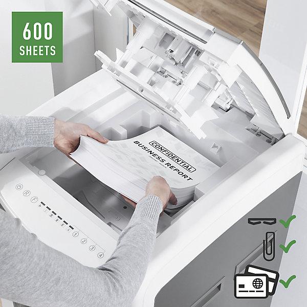 Produktbild Leitz Aktenvernichter IQ Autofeed Office Pro 600 P4 (Partikelschnitt)