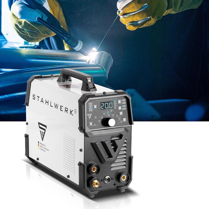 Actual product image Stahlwerk DC TIG 200 Pulse Pro CUT 4-in-1 combi welder