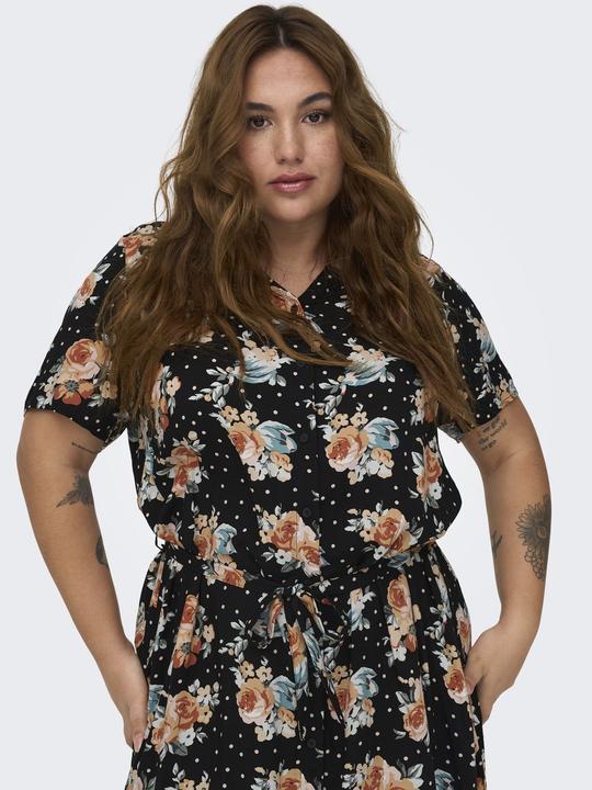 Produktbild Only CARCILLE-TUKZU Langes Kleid Hemdblusenkleid (44)