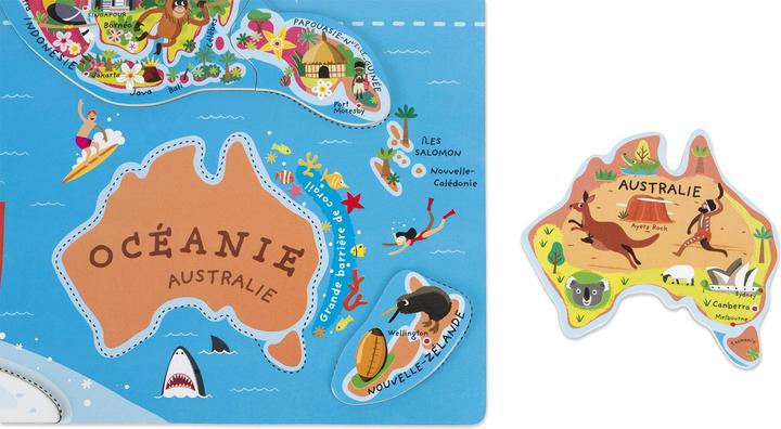 Immagine prodotto Janod Mappa del mondo (92 pezzi)