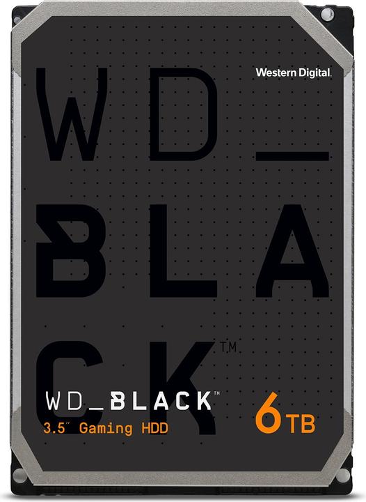 Actual product image WD BLACK WD6004FZWX (6 TB, 3.5", CMR)