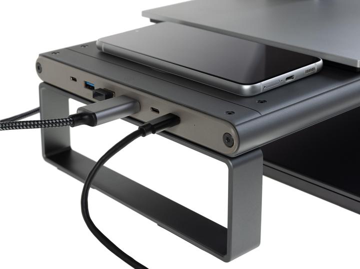 Produktbild Onit Monitorständer & Dockingstation PiuSpazio 49", 6 Ports
