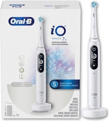 Actual product image Braun Oralb Tandenborstel Io 7s White (Oscillating toothbrush)
