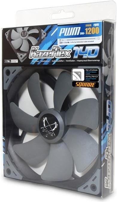 Image du produit Scythe Kaze Flex 140 Square PWM, ventilateur pour PC (140 mm, 1 x)
