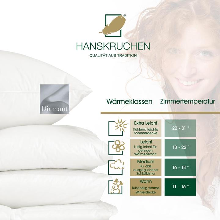 Actual product image Hanskruchen Diamant (670 g, 135 x 200 cm)