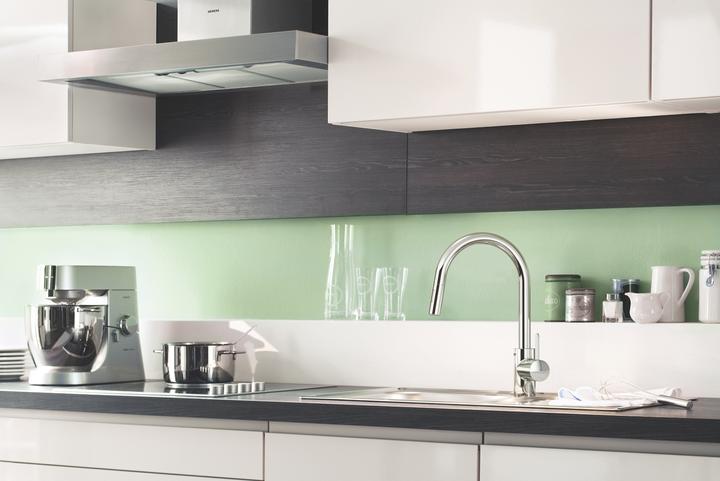 Immagine prodotto Grohe Küchenarmatur mit Einhebelmischer Eurosmart Cosmopolitan chrom glänzend 31481001