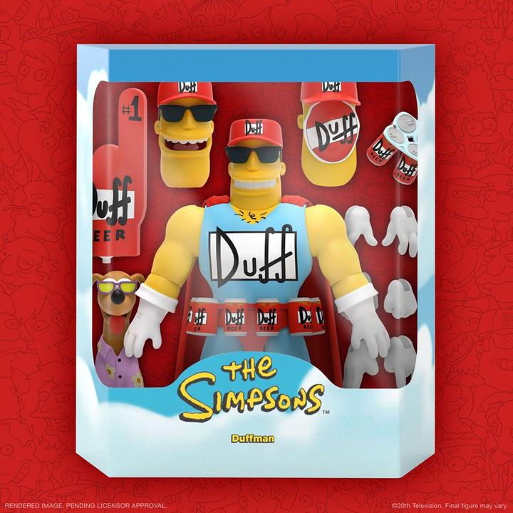 Produktbild Super7 Les Simpson figurine Ultimates Duffman 18 cm