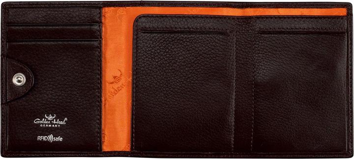 Immagine prodotto Golden Head Portafoglio Capri con protezione RFID in pelle 8 cm