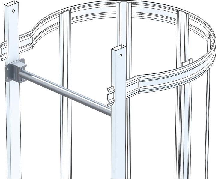 Immagine prodotto Zarges Sicherungsschranke mit Federmechanik (Scala doppia, 10 cm)