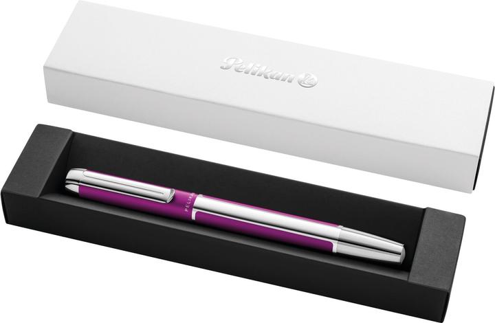Actual product image Pelikan Stylo Plume Pura® Violet bec M dans son étui cadeau (Violet, 1 x)