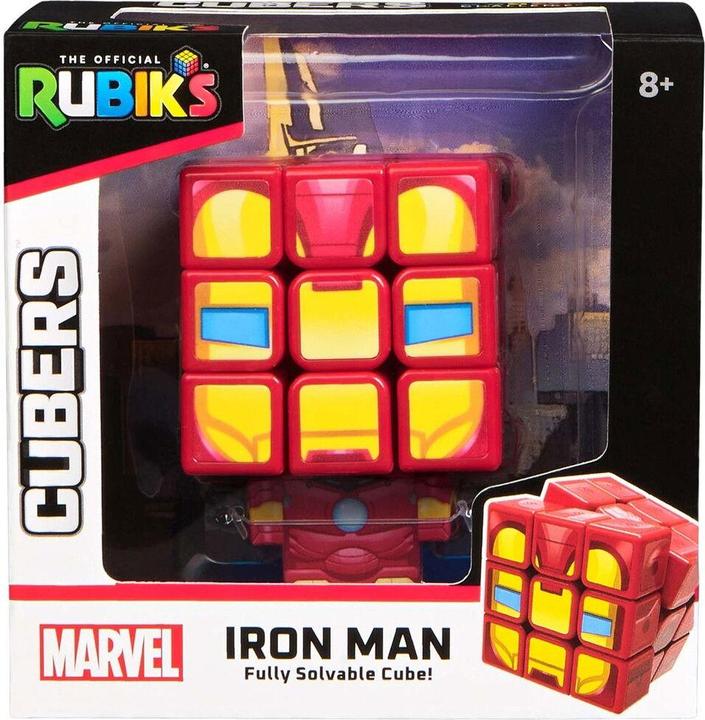 Actual product image Rubik's Cubers 3x3 - Iron Man (6071041) (3 x 3)