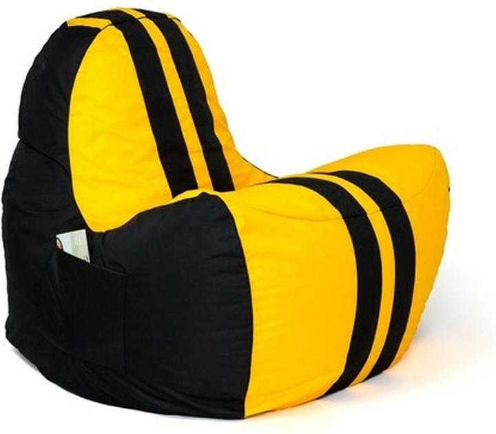 Immagine prodotto Go Gift Sako borsa pouf Ferrari nero-giallo XXL 140 x 100 cm