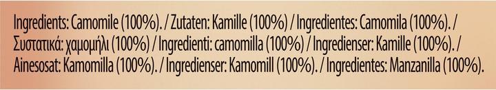 Nährwerte und Zutaten Lipton Teebeutel Infusion Camomille 20 Stück, Teesorte/Infusion