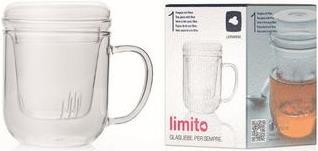 Produktbild Leonardo Teeglas mit Deckel und Sieb Limito (250 ml, 6 x)