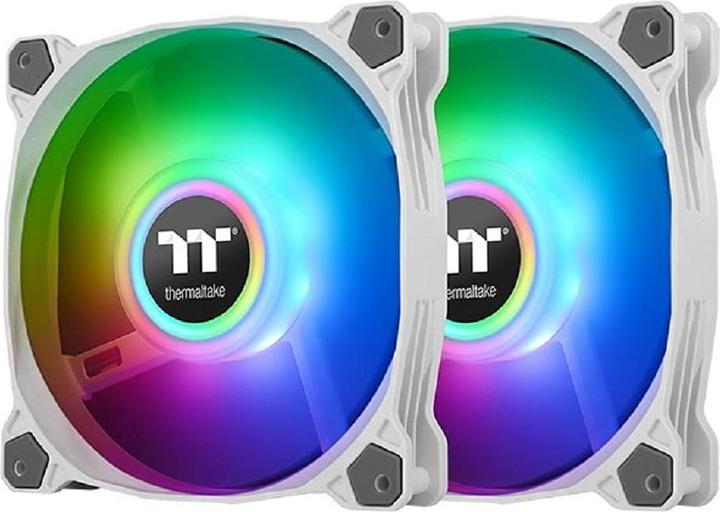 Actual product image Thermaltake Pure Duo 12 ARGB White (120 mm, 2 x)