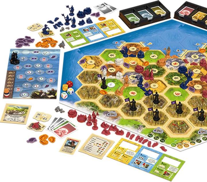 Produktbild Kosmos Familienspiel CATAN La légende des Conquérants (Französisch)