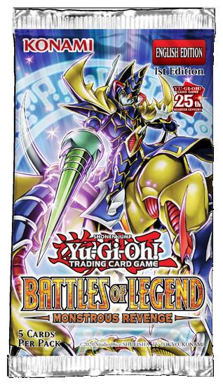 Produktbild Yu-Gi-Oh Battles of Legend Monstrous Revenge Booster - 1. Auflage -! - EN (Englisch, Booster Pack)