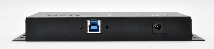 Actual product image Exsys USB 3.2 HUB 7-Port external incl.power supply. incl.power supply 12V/3A and USB cable (USB-B, 7 Ports)