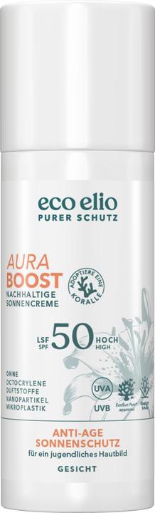 Actual product image Eco Elio Aura Boost (Suntan cream, SPF 50, 50 ml, 94 g)