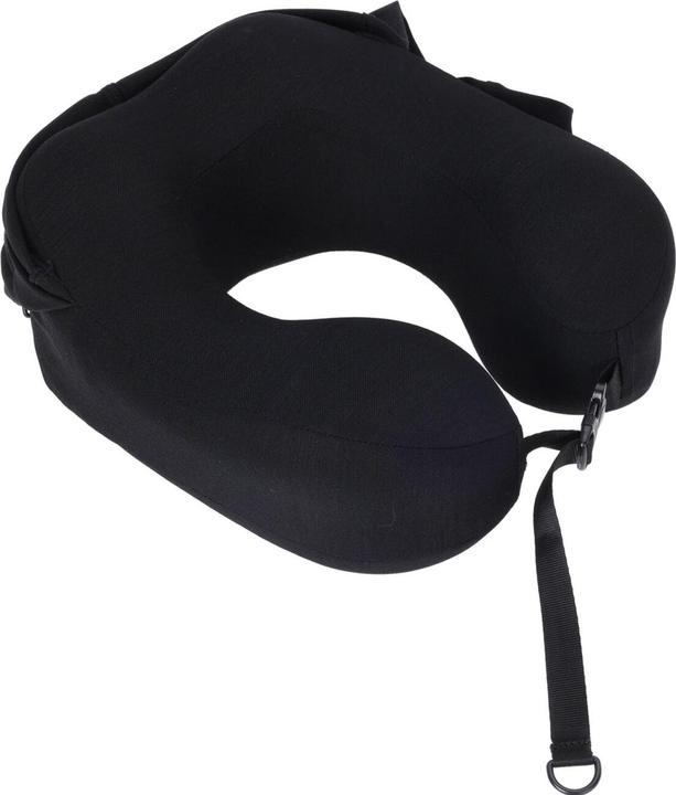 Produktbild ProWorld Nackenkissen aus Memory Schaummit Haube, schwarz (Kopf- & Nackenkissen)