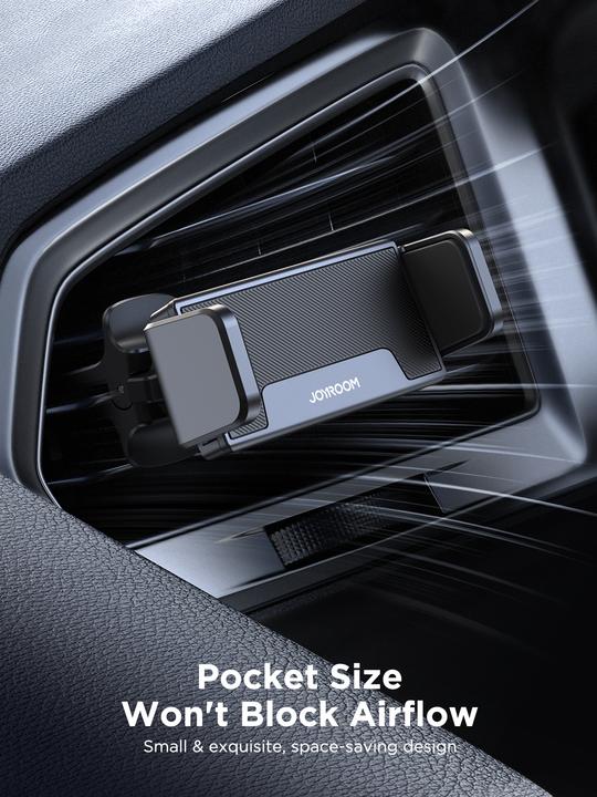 Actual product image Joyroom car phone holder for air vent black (JR-ZS377)