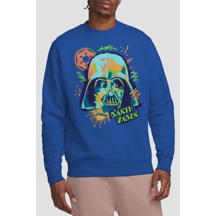 Actual product image Star Wars Unisex Adult 90s Darth Vader Sweatshirt (XL)