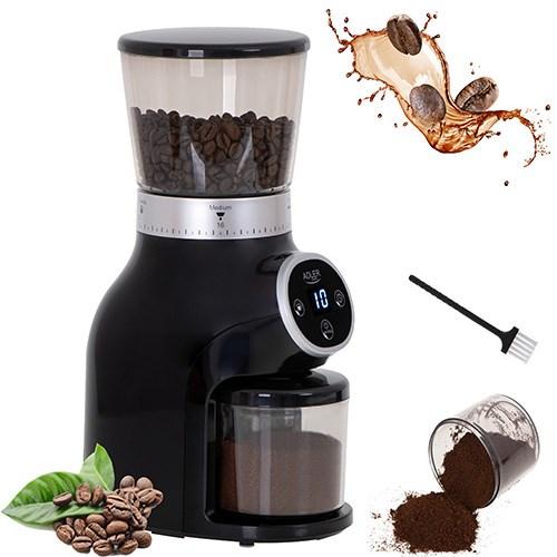 Adler AD 4450 Burr coffee grinder, Black (EU-Stecker)