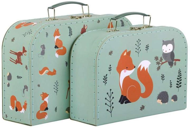 A Little Lovely Company Kofferset SCFOMI22 Forest Friends