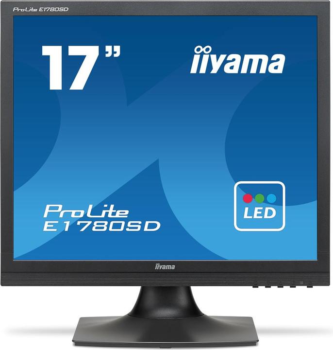 Actual product image iiyama E1780SD-B1 43CM 17IN LED (1280 x 1024 pixels, 17")