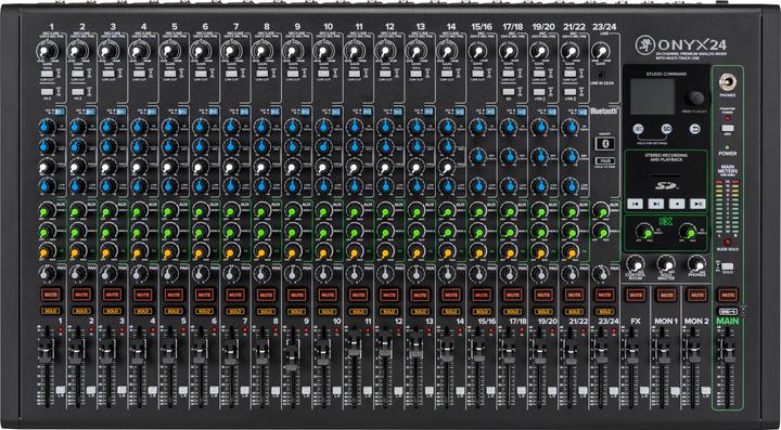 Actual product image Mackie Mixer ONYX24 24-channel (Studio- and Livemixer)