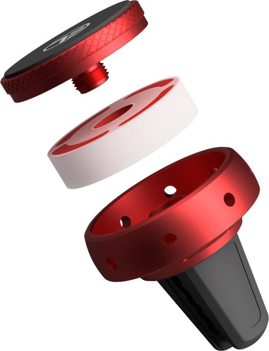 Produktbild Tellur FreshDot Car Phone Holder Magnetic, Fragrance Kit Bubble Gum, Air Vent mount red