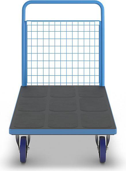 Actual product image eurokraft pro Platform truck with mesh panels, shelves LxW 1200 x 800 mm, fully elastic. (500 kg)