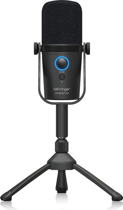 Actual product image Behringer D2 PODCAST PRO microphone lektorski USB/XLR