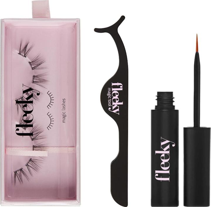 Produktbild Fleeky Magic Lashes Kit Passion - Kunstwimpern mit Kleber & Applikator (Künstliche Wimpern)